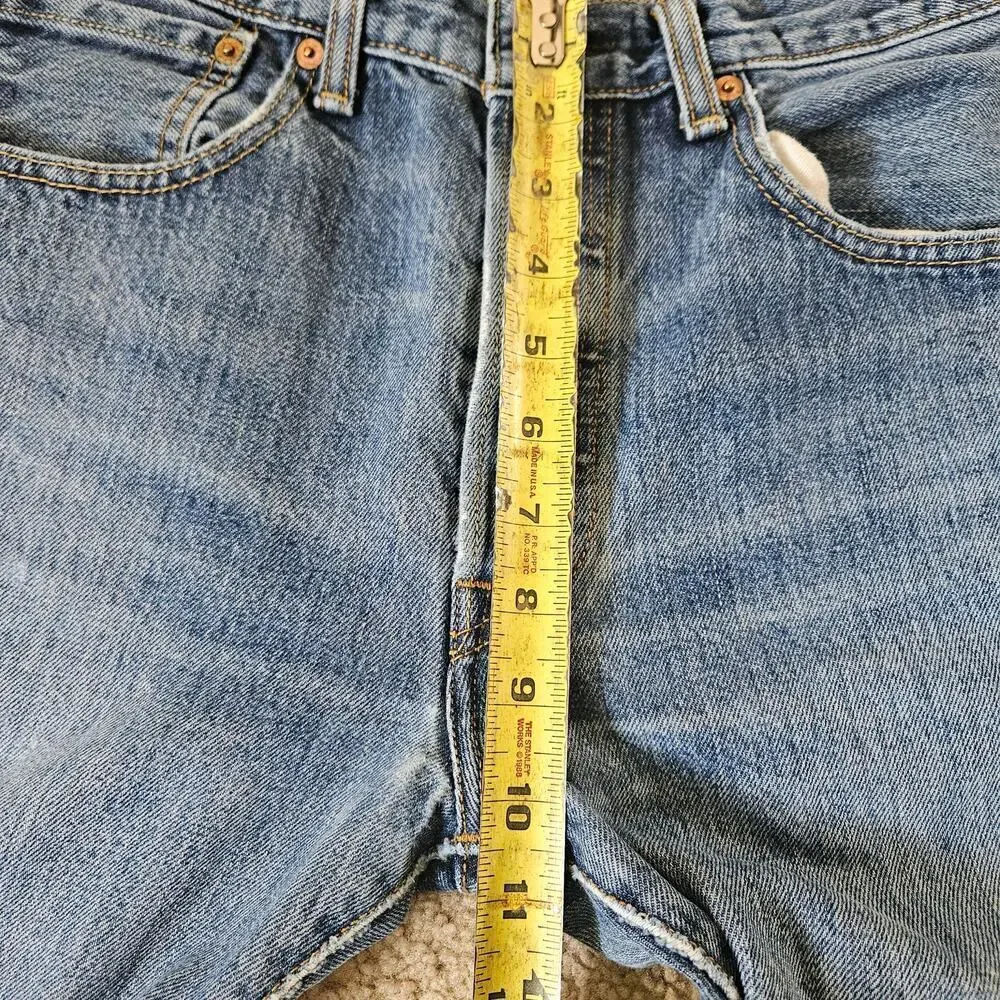Levi's 501 denim jeans 2012 button fly 31x32